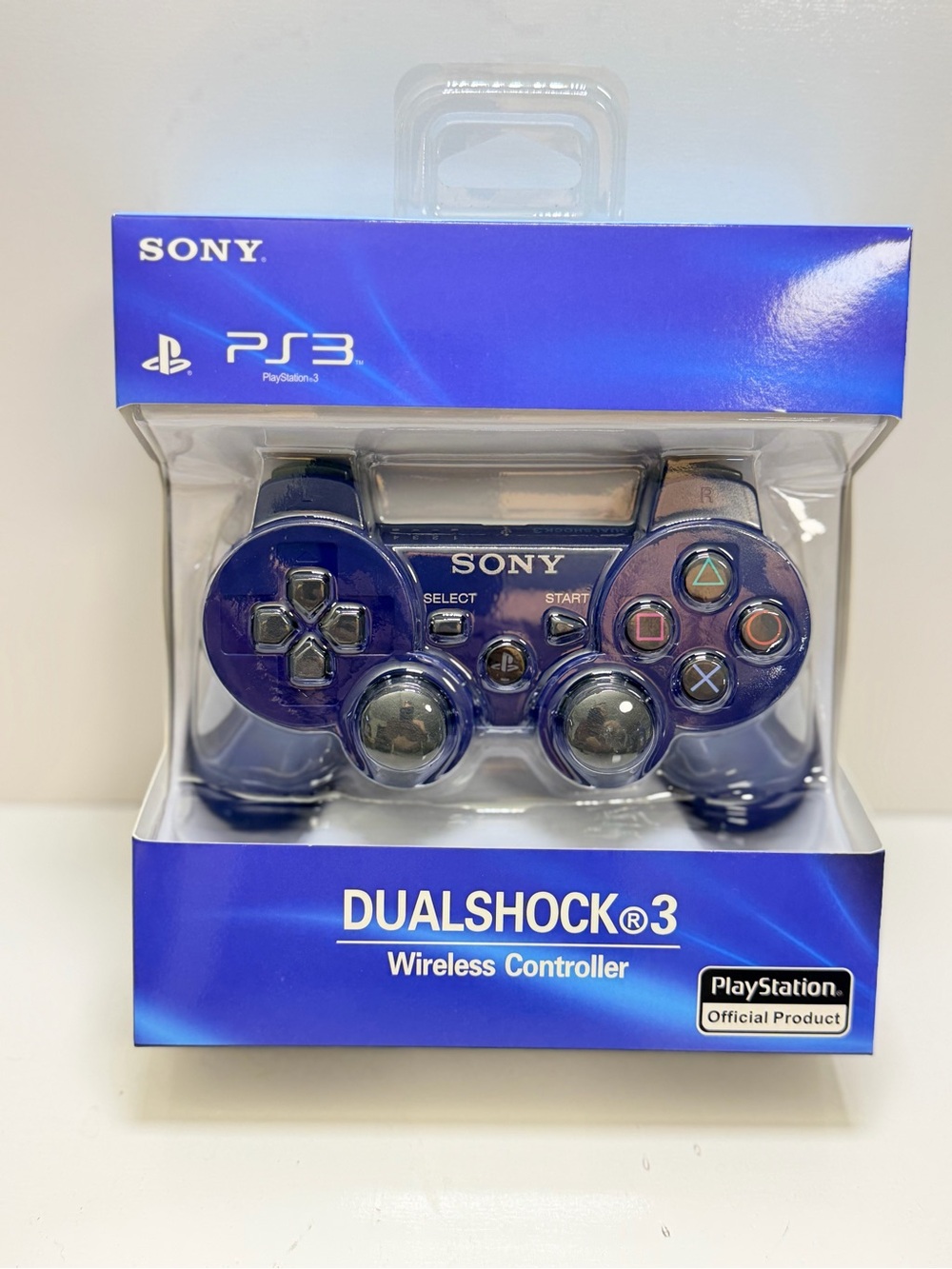 Sony DualShock 3 Wireless Controller - Deep Blue Transparent